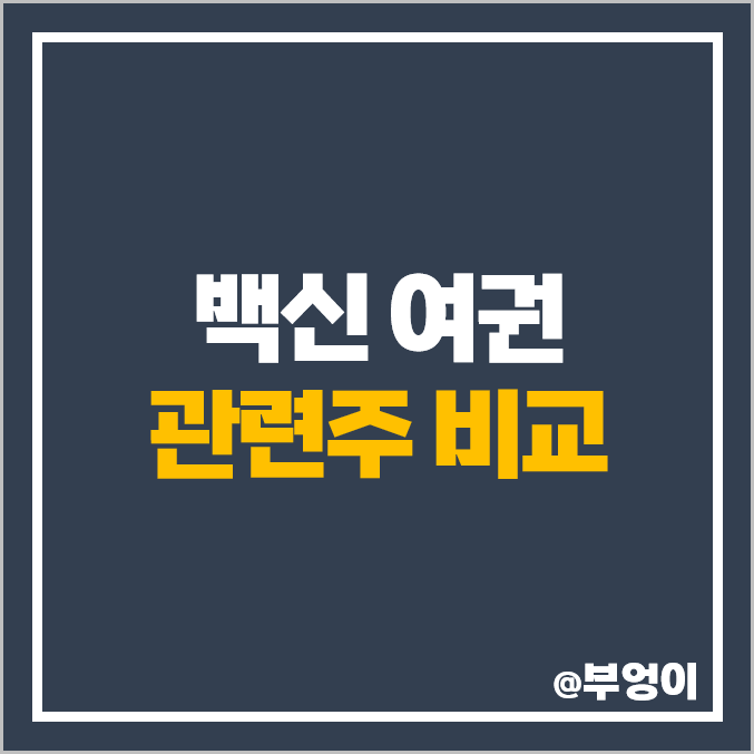 국내 백신 여권 관련주 비교 : 아이크래프트 주식 주가 PER PBR 순위