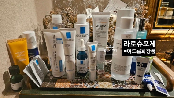  여드름 화장품추천: 내돈내산 '라로슈포제' 후기 [고을의 명품스토리]
