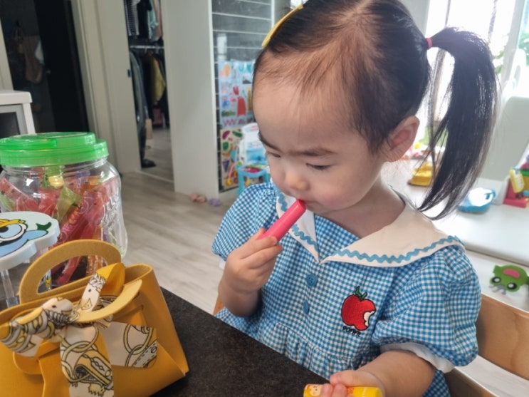 유아화장품 4살아기 아토팜 컬러립밤 선물