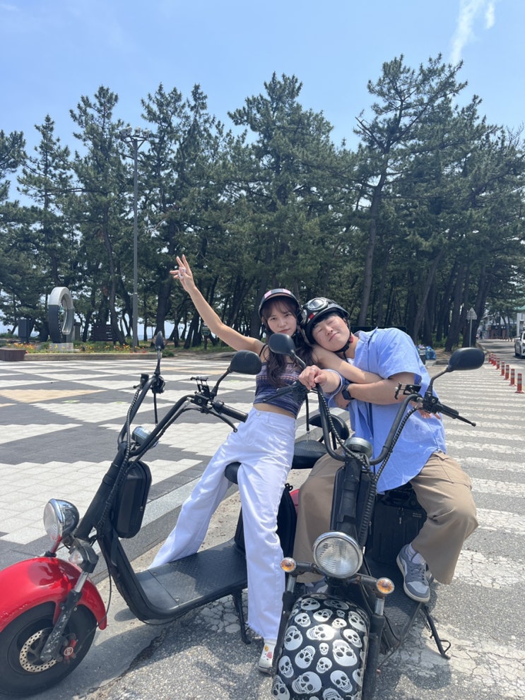  [강릉바이크] 강릉 바이크스토리에서 전동스쿠터로 돌아다니기