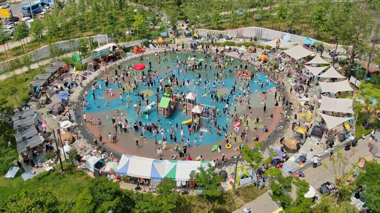 성남시, 오는 24일 탄천·공원·놀이터 20곳 물놀이장 개장