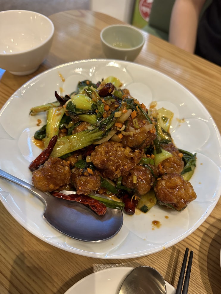 정자역 중국집 금성중식당, 아쉬웠던 깐풍기