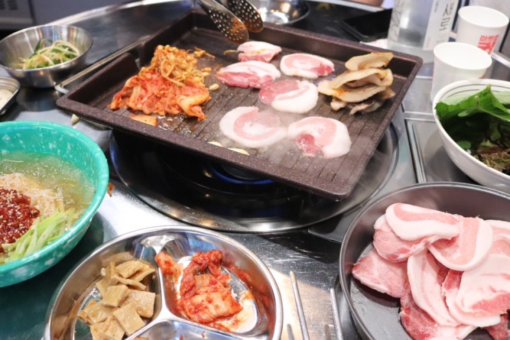  수원냉삼 정자동맛집 냉삼고등학교 리얼 후기