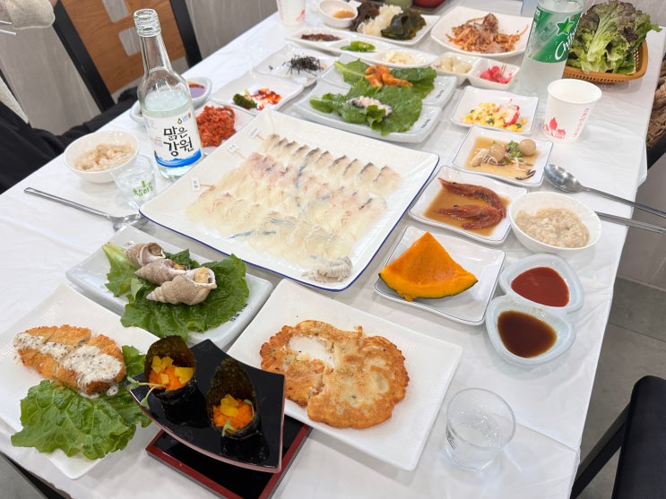  신선함이 가득한 양양 쏠비치 호텔 맛집 해녀 횟집