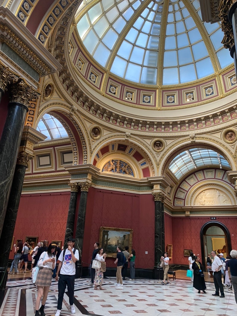 23 프랑스런던 # 28. 런던 내셔널갤러리 미술관 관람, 금요일 야간개장 💚 사전예약방법 : 네이버 블로그, image size:800x1067