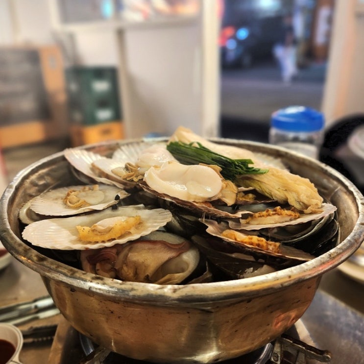  신논현역 맛집 여기 조개찜 제대로다 포차느낌 조개사냥