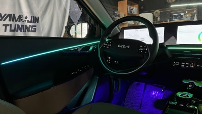 경기 광주 목동길 / 엠비언트 / 기아 / EV6