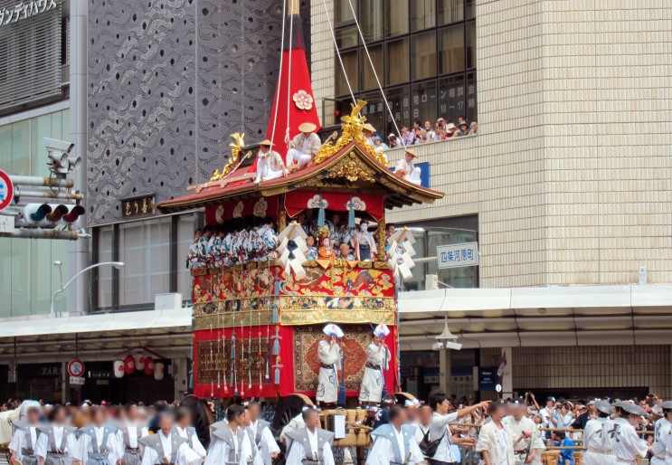 일본 3대 축제. 교토 기온 마츠리(祇園祭) 다녀온 후기. 야마보코 순행, 신코사이