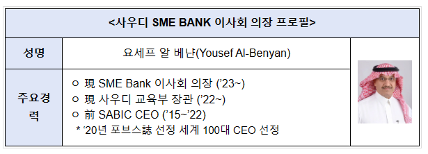 제2 중동신화의 서막, 한-사우디 공동기금(펀드) 조성 제2 중동신화의 서막, 한-사우디 공동기금(펀드) 조성