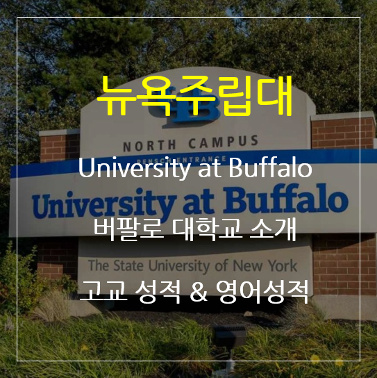 인천유학원 뉴욕주립대학교 버팔로 학비와 입학정보 (SUNY at Buffalo)