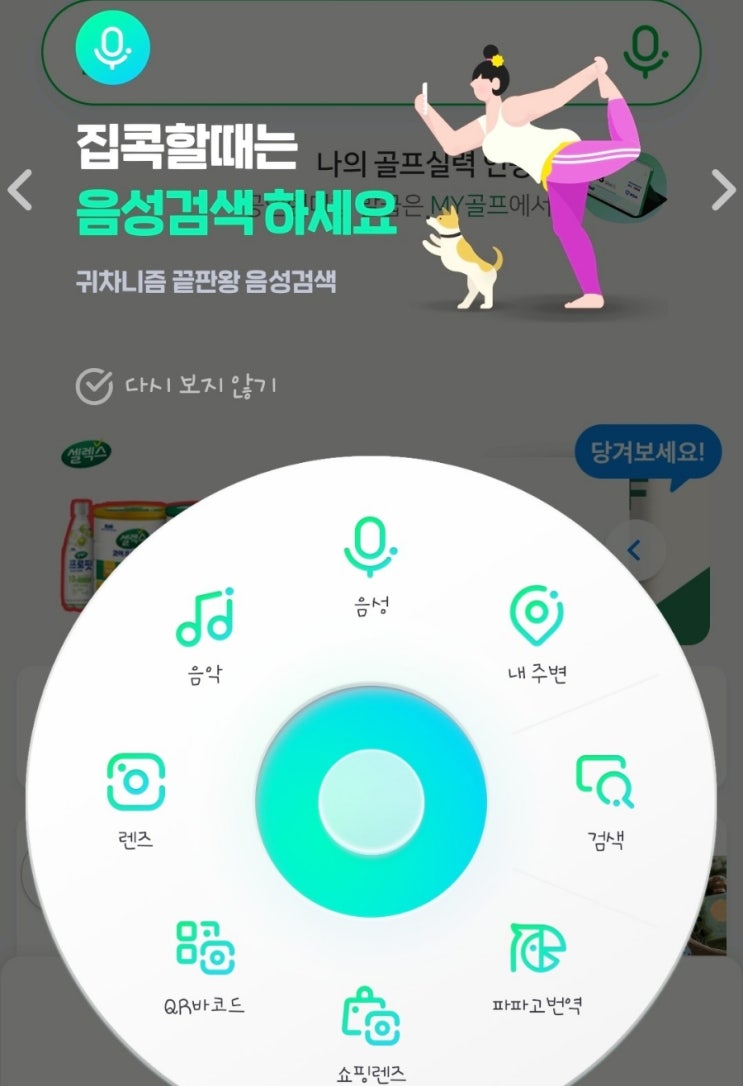  흘러나오는 노래나 길에 핀 꽃이 궁금할 땐? 간편 검색 네이버 [그린닷]