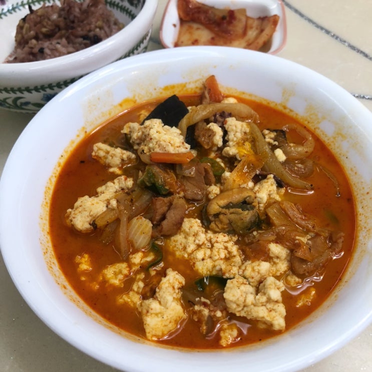  두부의신 순두부찌개 짬뽕밀키트 건강식 추천해요
