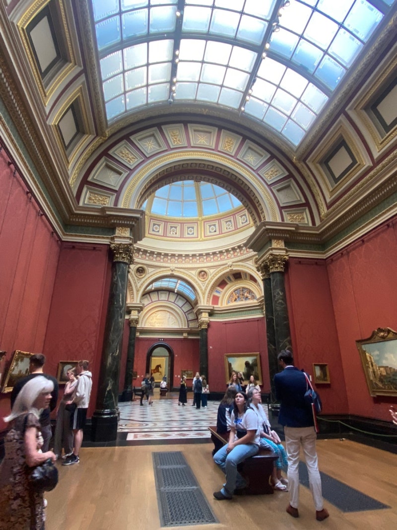 23 프랑스런던 # 28. 런던 내셔널갤러리 미술관 관람, 금요일 야간개장 💚 사전예약방법 : 네이버 블로그, image size:800x1067