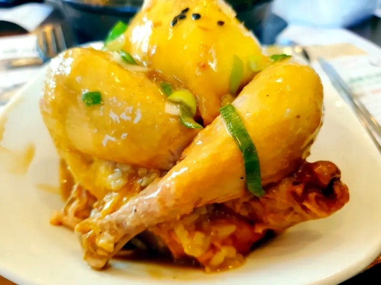  [일산 화정 몸보신 맛집] 귀한 상황버섯이 들어간 황금빛 백세삼계탕 (ft.상황버섯 효능)