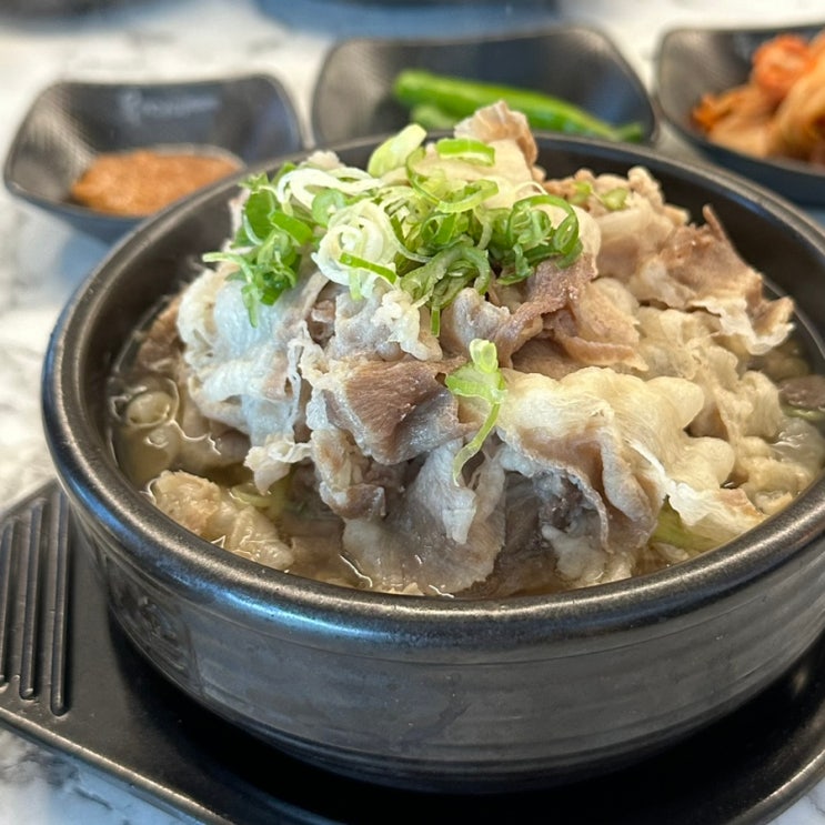 진주 칠암동 맛집: 진주 육더미 수육국밥(고기 가득한 맑은 국밥) 내돈내산