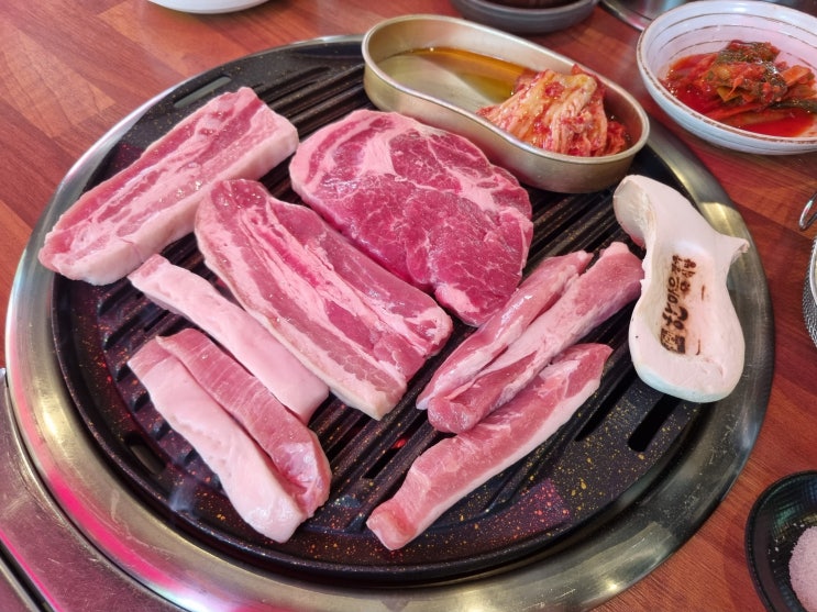  영천동 고기집 가성비 좋은 한마음정육식당 동탄점