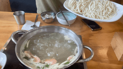  청주 낭성 맛집 "아리랑칼국수" 해물칼국수 + 고기만두 내돈내산