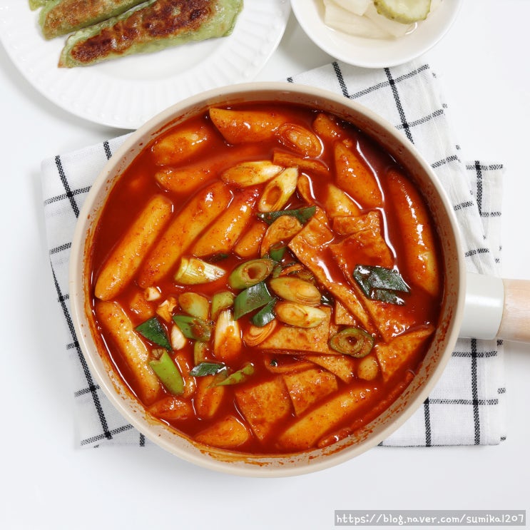 석관동 떡볶이 오리지널 마켓컬리 밀키트 달달한 옛날떡볶이맛