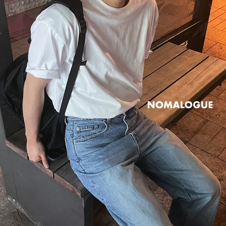  유스 데님만 7장 와이드 데님 라이트 블루 또 사버렸다 youth wide denim light blue