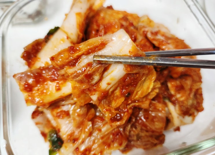 여름철 입맛없을때 딱! 산들바람 강원도김치