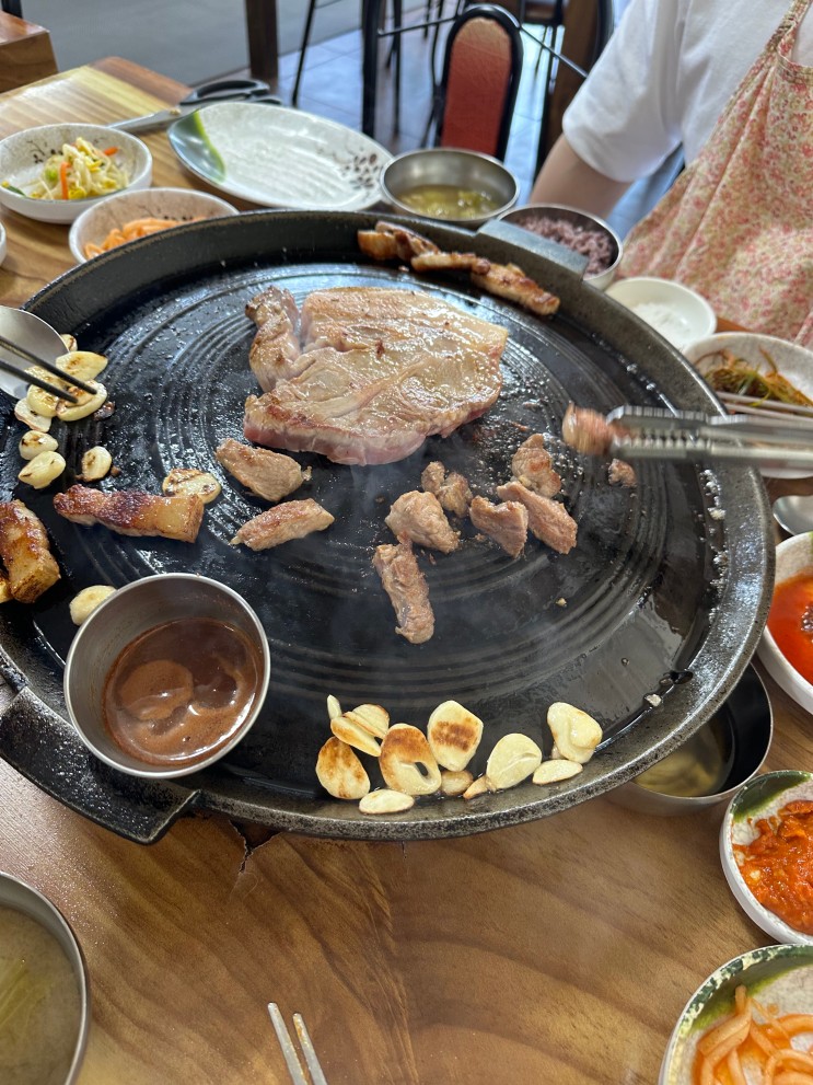[제주 서귀포] 표선 돼지고기집 한아름식당, 도민만 아는 가성비 맛집