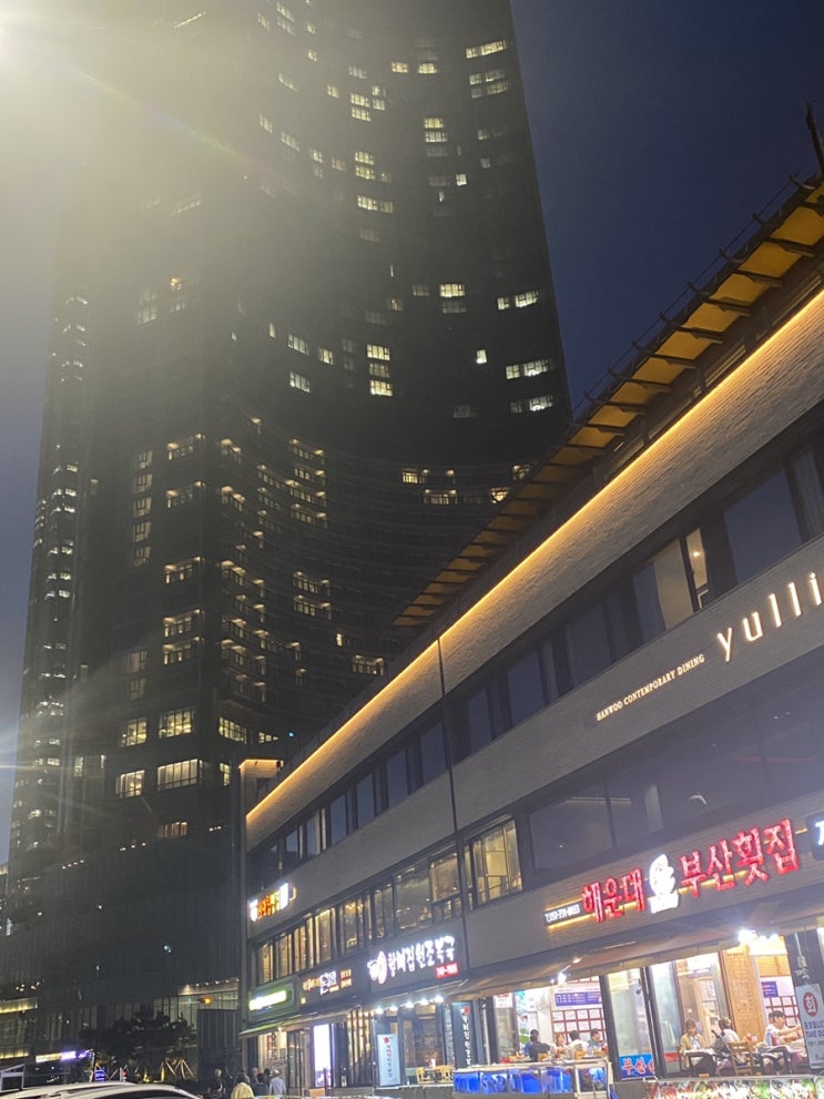  해운대LCT맛집 - 해운대 바다뷰가 보이는 해운대횟집추천 (feat.해운대부산횟집)