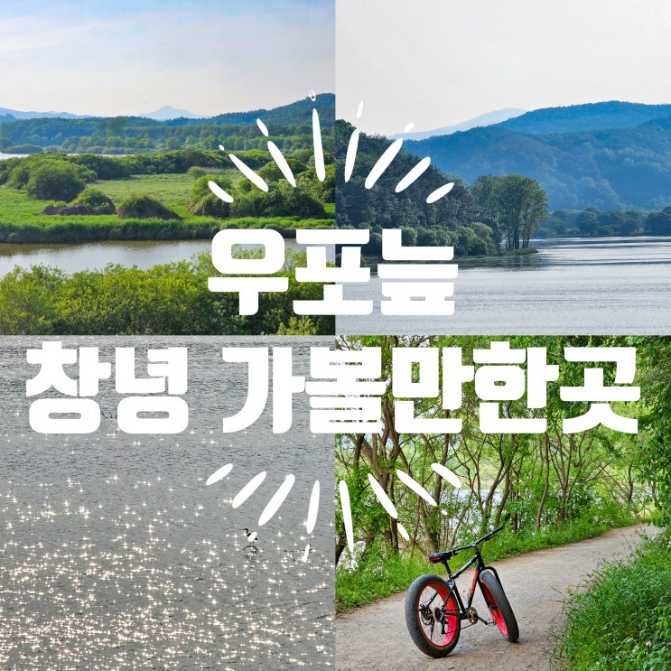  창녕 우포늪 자전거 타러 꼭 가볼만한곳