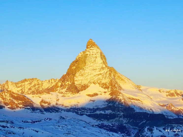 3100 쿨름호텔 고르너그라트에서 바라본 마터호른 (Matterhorn) ft. 황금호른, 체르마트
