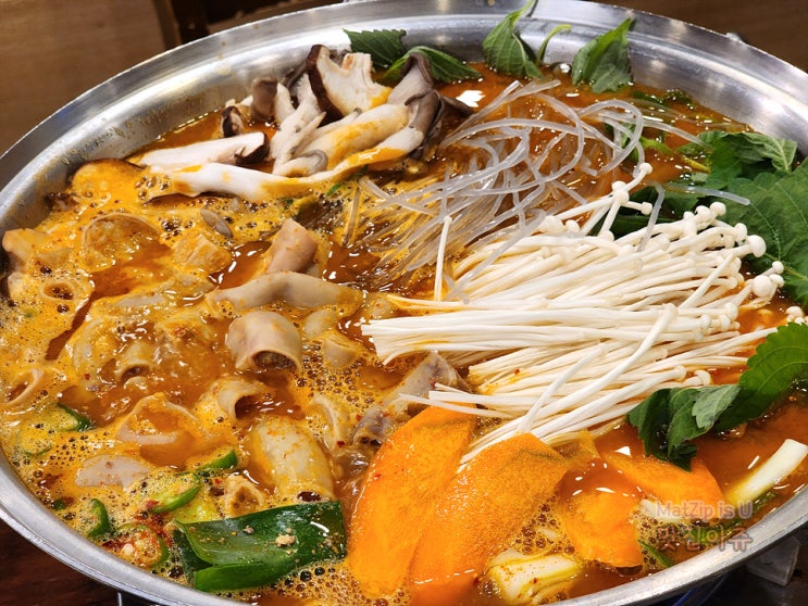  대전 곱창전골 맛집이쥬, 이화수 전통육개장 대전원촌점