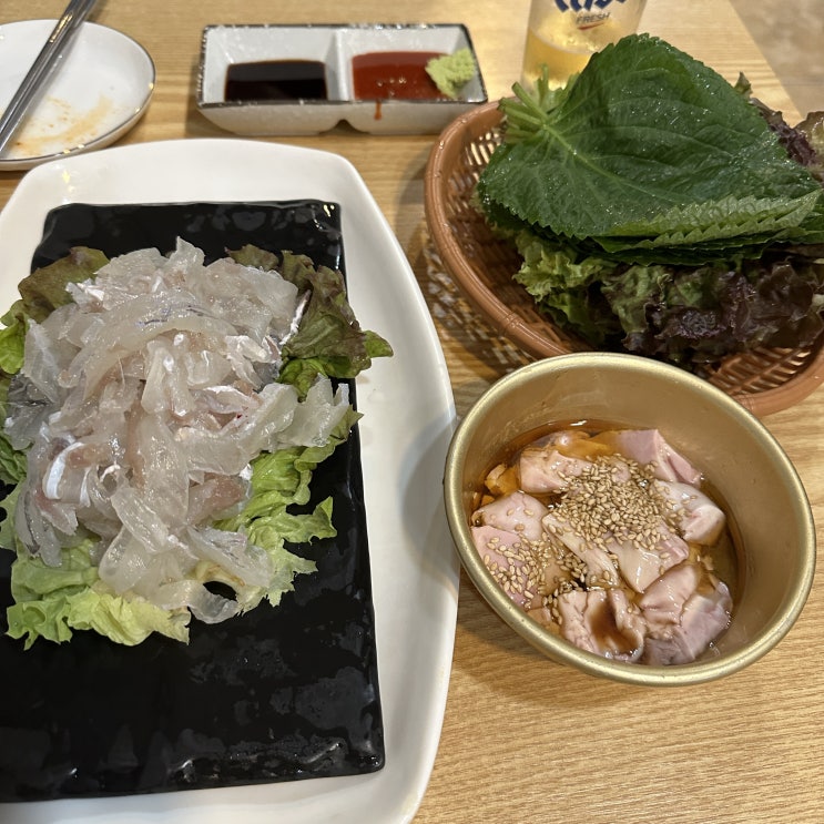  강서구 화곡역 제철 횟집 추천 바다사랑 회포차
