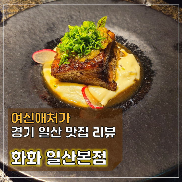  안주가 맛있는 일산 이자카야 화화, 일산노래하는분수대 맛집