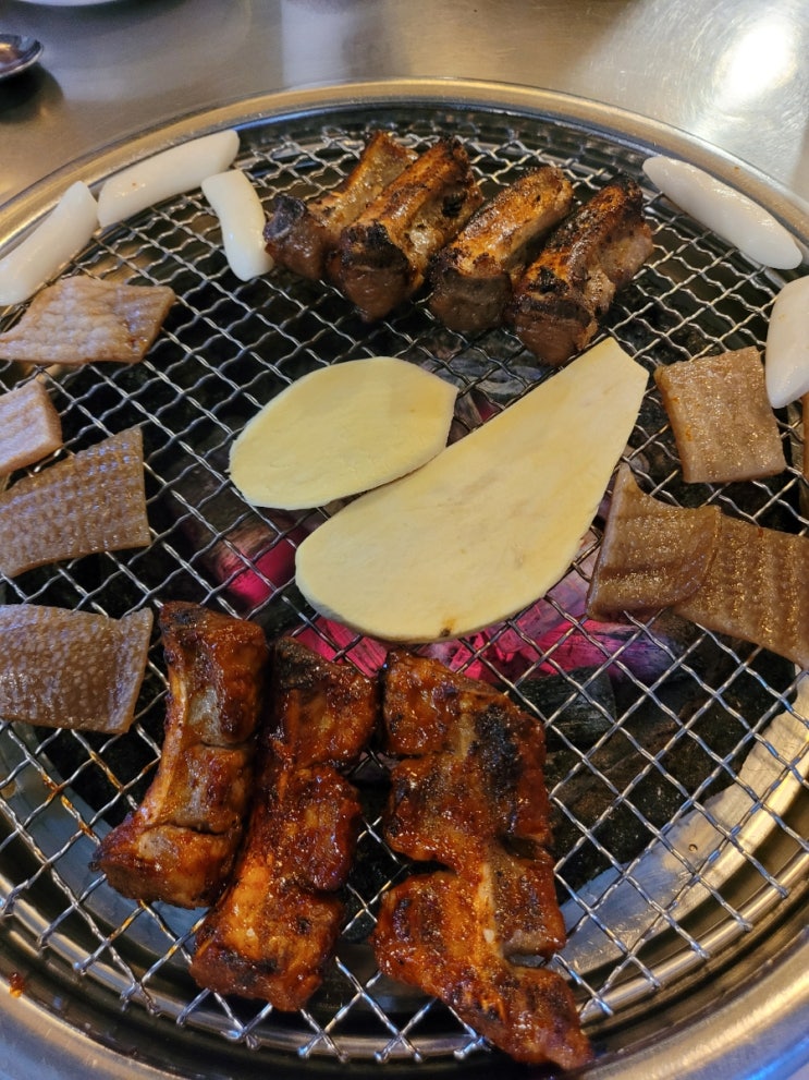  천호동 쭈꾸미골목 쪽갈비맛집 실패없는 부드러운 쪽갈비 풍년상회