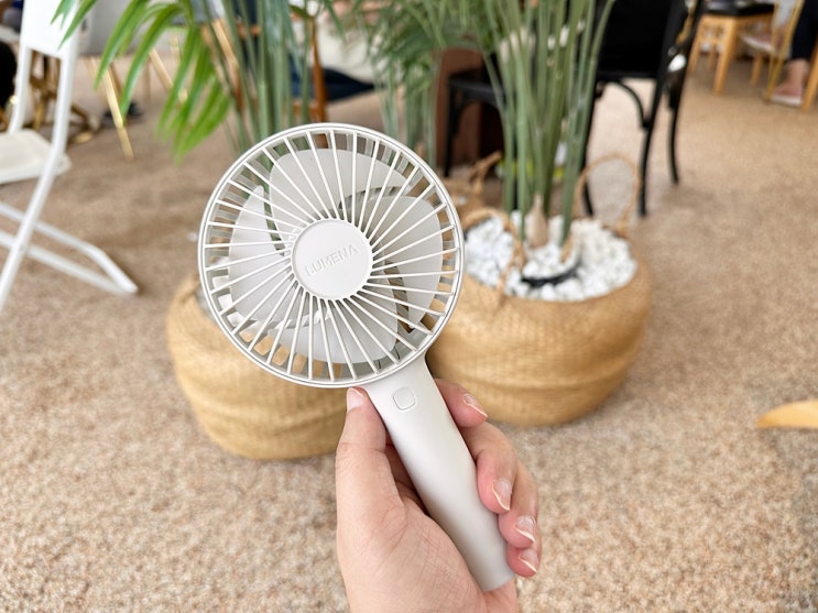  휴대용 무선 손선풍기 추천, 루메나 FAN PRO 4