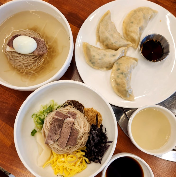  대전평양냉면 평양옥 도마동맛집 들기름냉면도 맛있네