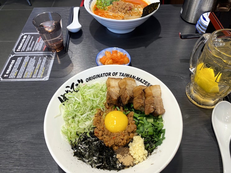  인천청라맛집 멘야하나비 청라점 라멘 꿀맛