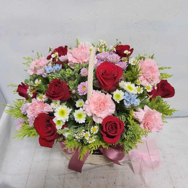 오산꽃배달 생일꽃배달 축하 꽃바구니