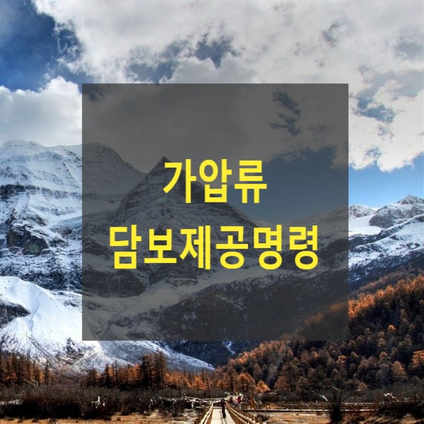  가압류 담보제공명령