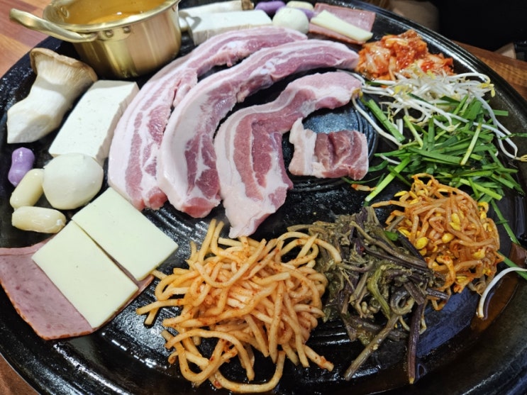  권선동) 삼겹살 맛집 60판왕뚜껑 삼겹살 권선점