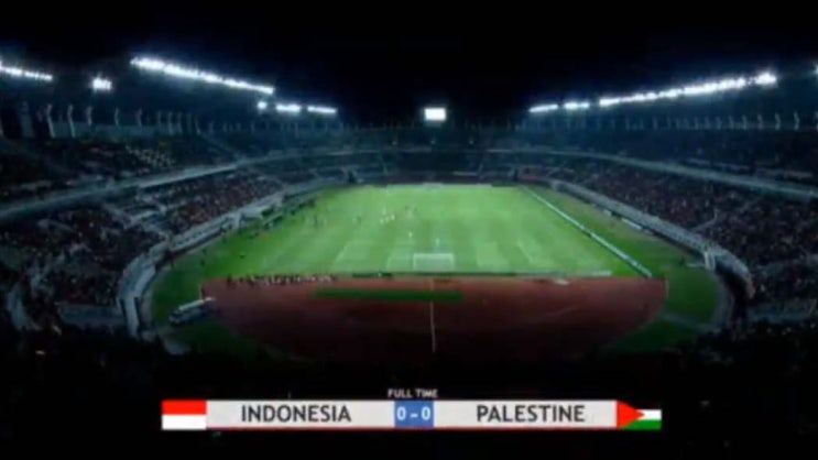  FIFA A매치 인도네시아 vs 팔레스타인 축구평가전