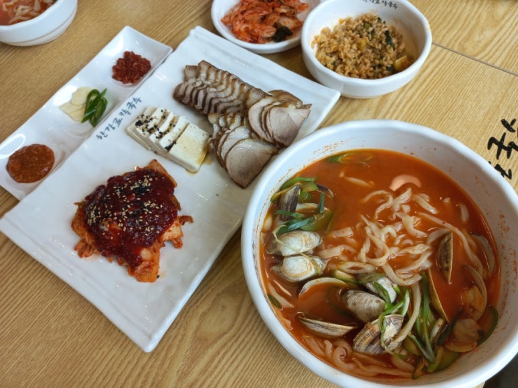  검단신도시맛집 한강로칼국수