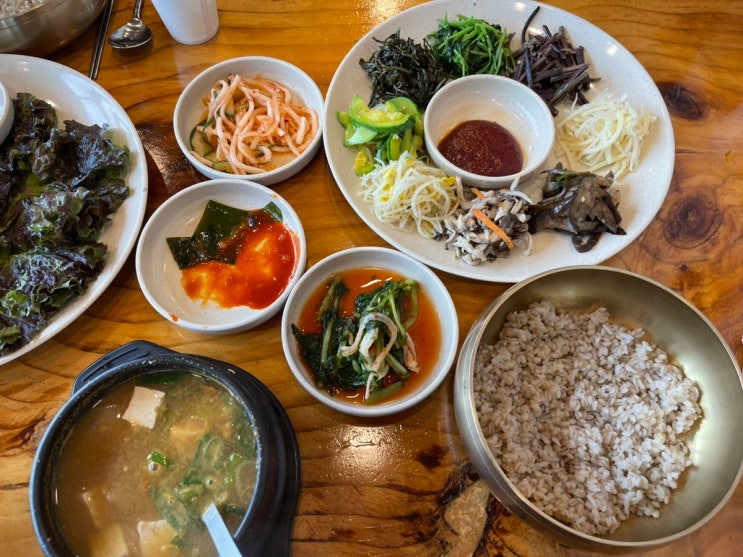  건강한 한식이 생각날 땐 용인 '고향보리밥'