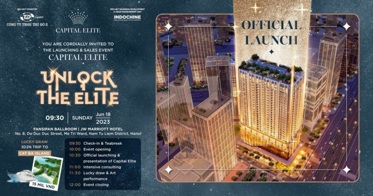  [ 하노이 신규 분양] Capital Elite 아파트 프로젝트