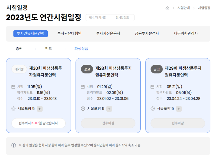  [직장인 공부] 회사다니면서 공부하기 (파생상품투자권유자문인력 1달 취득 후기)