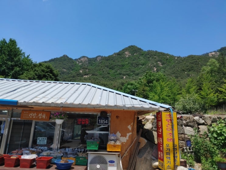  [괴산 조령산자연휴양림 맛집] 조령산묵밥청국장