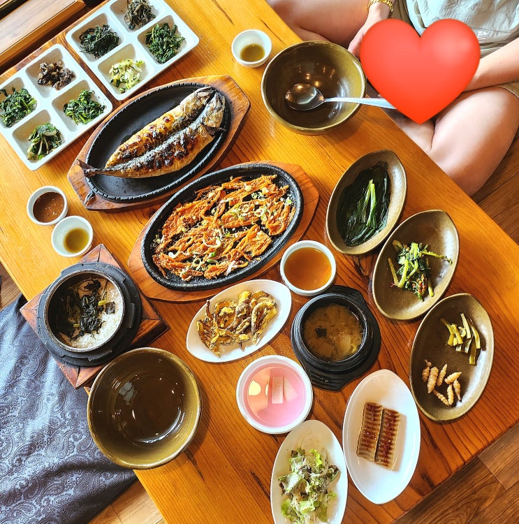  포천 광릉수목원 한정식 추천! tv출연한 '고모리효담곤드레산채밥상'