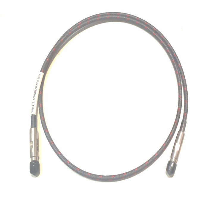 50GHz microwave RF 케이블 _ 2.4mm (male) * 2.4mm (male)_강화 재킷, 최강 후렉시블 2.4mm_YSS13-2.4