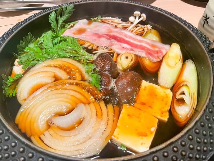 일본 신주쿠 스키야키 맛집 모모파라다이스(무한리필)