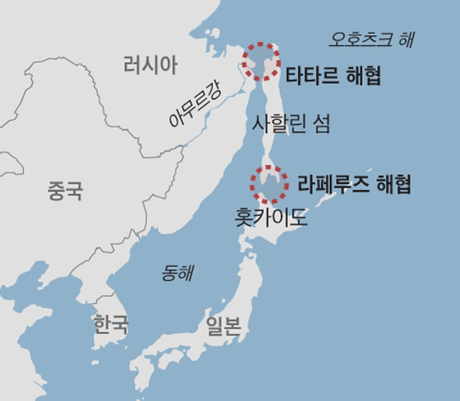  사할린과 홋카이도 사이… 유럽으로 가는 가장 빠른 항로가 여기에 있다