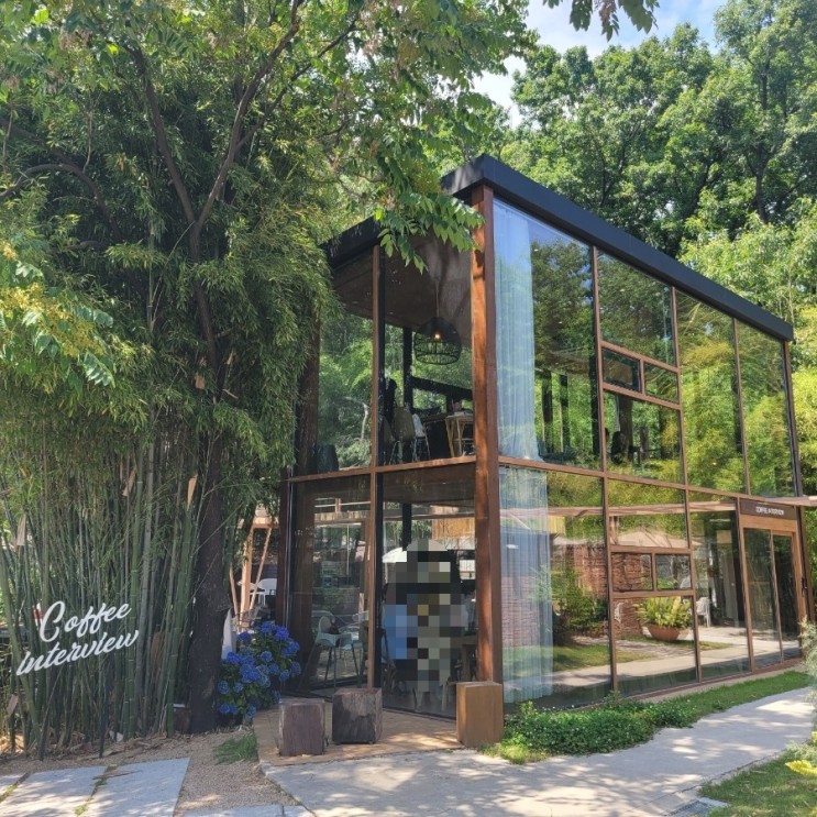 [대전 궁동 카페] 도심 속 자연을 느낄 수 있는 카페 - 커피인터뷰