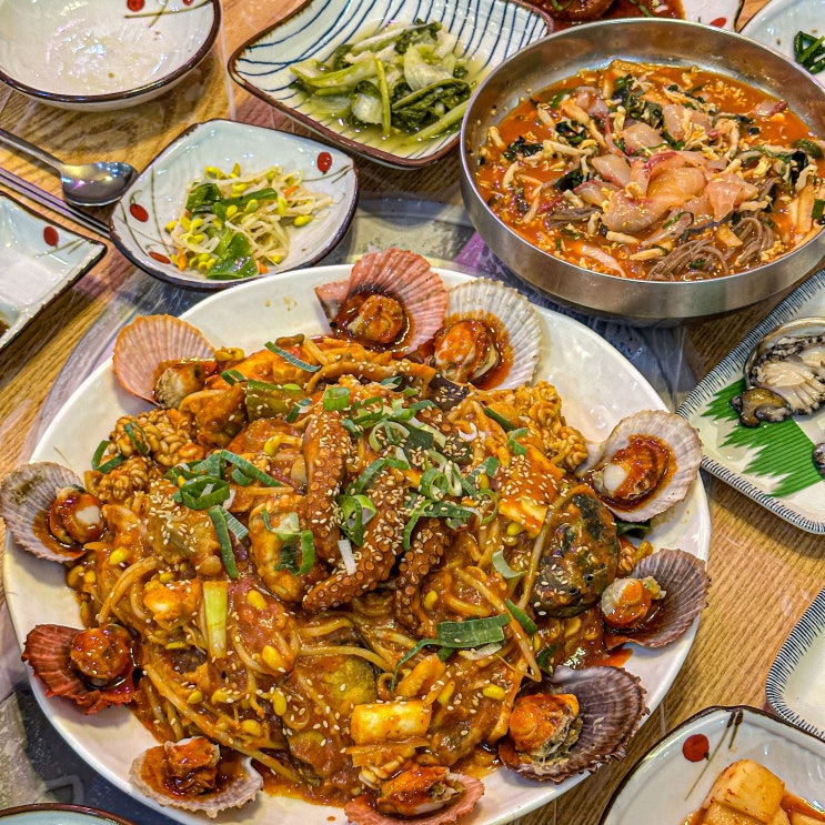  광주 첨단해물찜 맛집 '한해물하네'